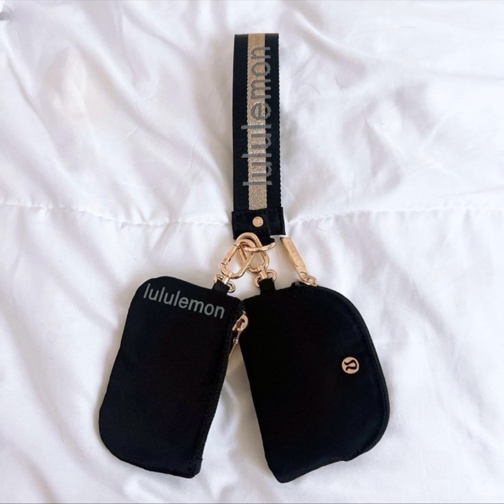 Lululemon Black Keychain Pouches